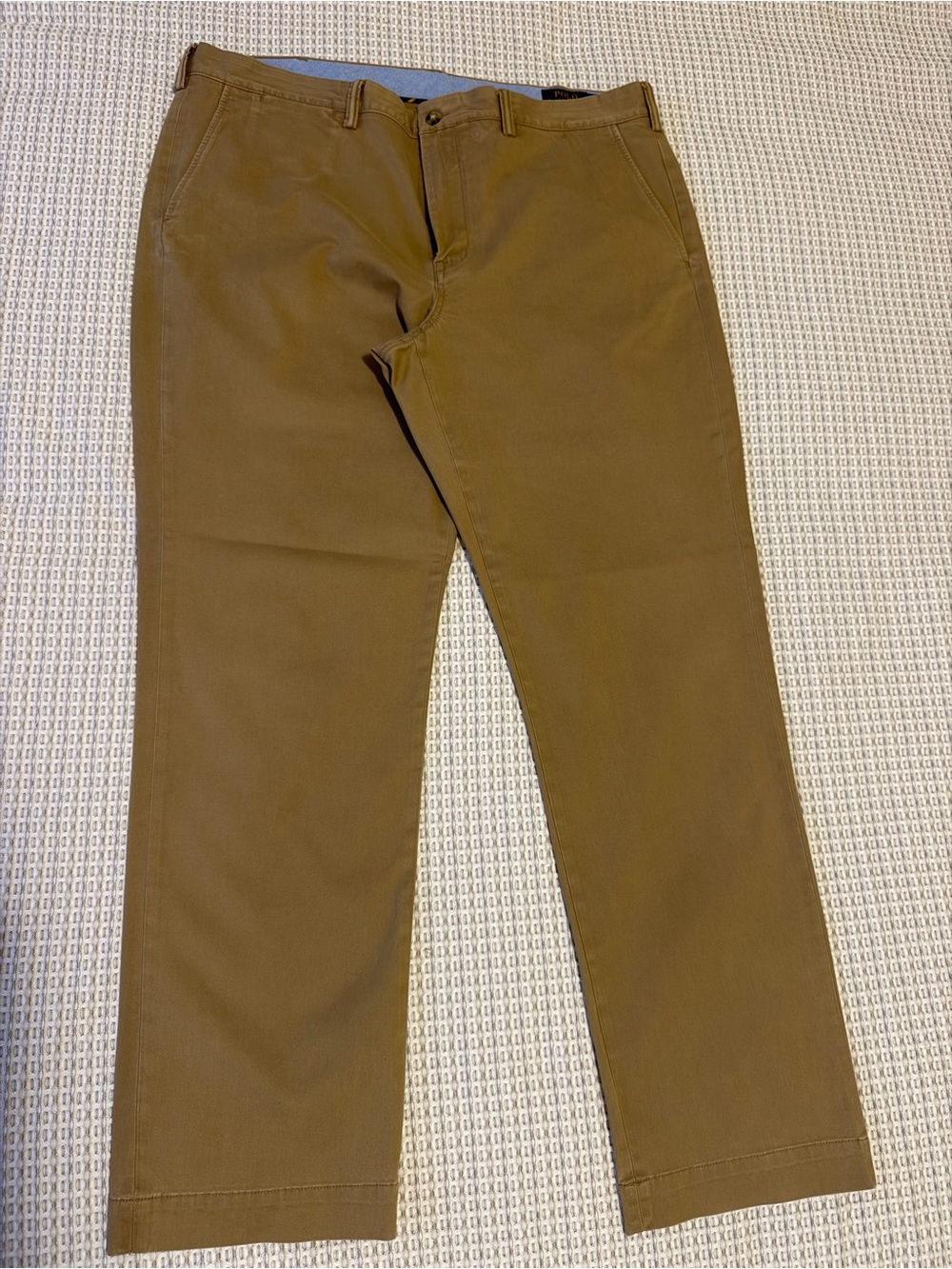 Ralph Lauren Men's Khaki Chino Pants in Olive Brown